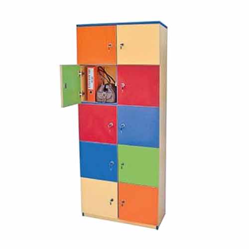 10 Kapaklı Öğretmen Dolabı KD-610