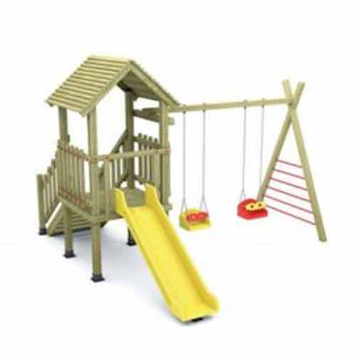 Naturel Ahşap Oyun Parkı KO3055