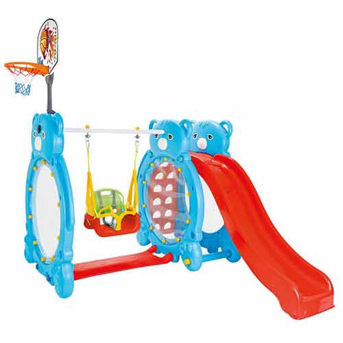 Panda Kaydırak Ve Salıncak Seti Kd-3252