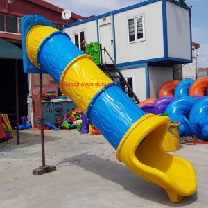 Renkli Tüp Kaydırak ve Pano 200 cm KD-743