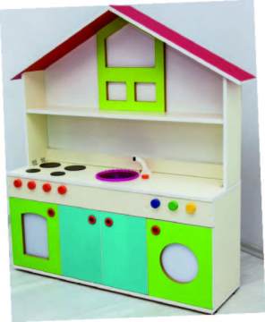 Ahşap Çatılı Mutfak  KD-7192