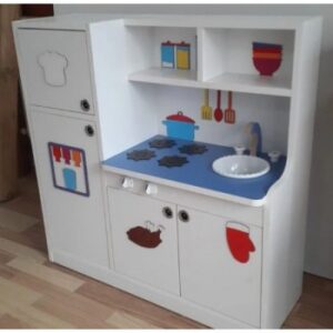Buzdolaplı Ahşap Mutfak  KD-2912