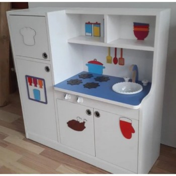 Buzdolaplı Ahşap Mutfak  KD-2912
