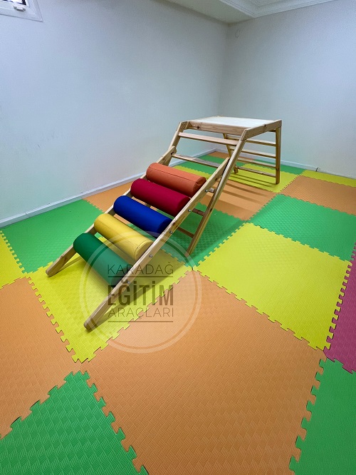 Ahşap Sünger Rulmanlı Kaydırak  KD-1061